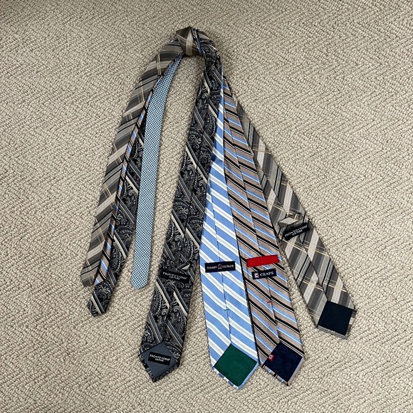 Men’s Silk Neckties, Lot of 4 Ties - Picture 2 of 5